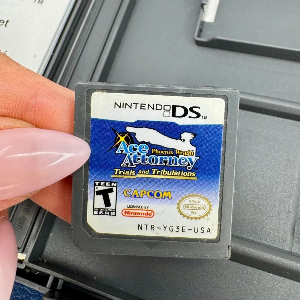 Phoenix Wright Ace Attorney Nintendo DS Game and Box NO Manual
